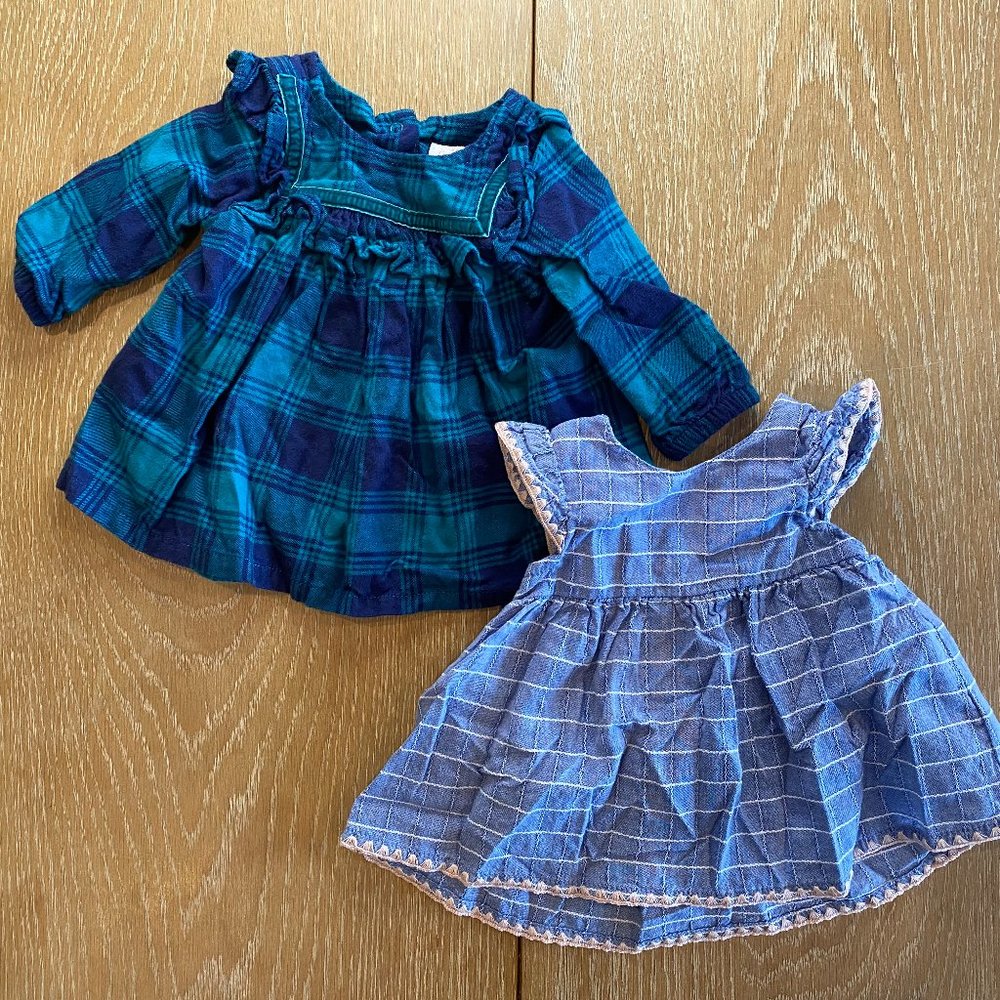 Cat & Jack 0-3 Dress Duo